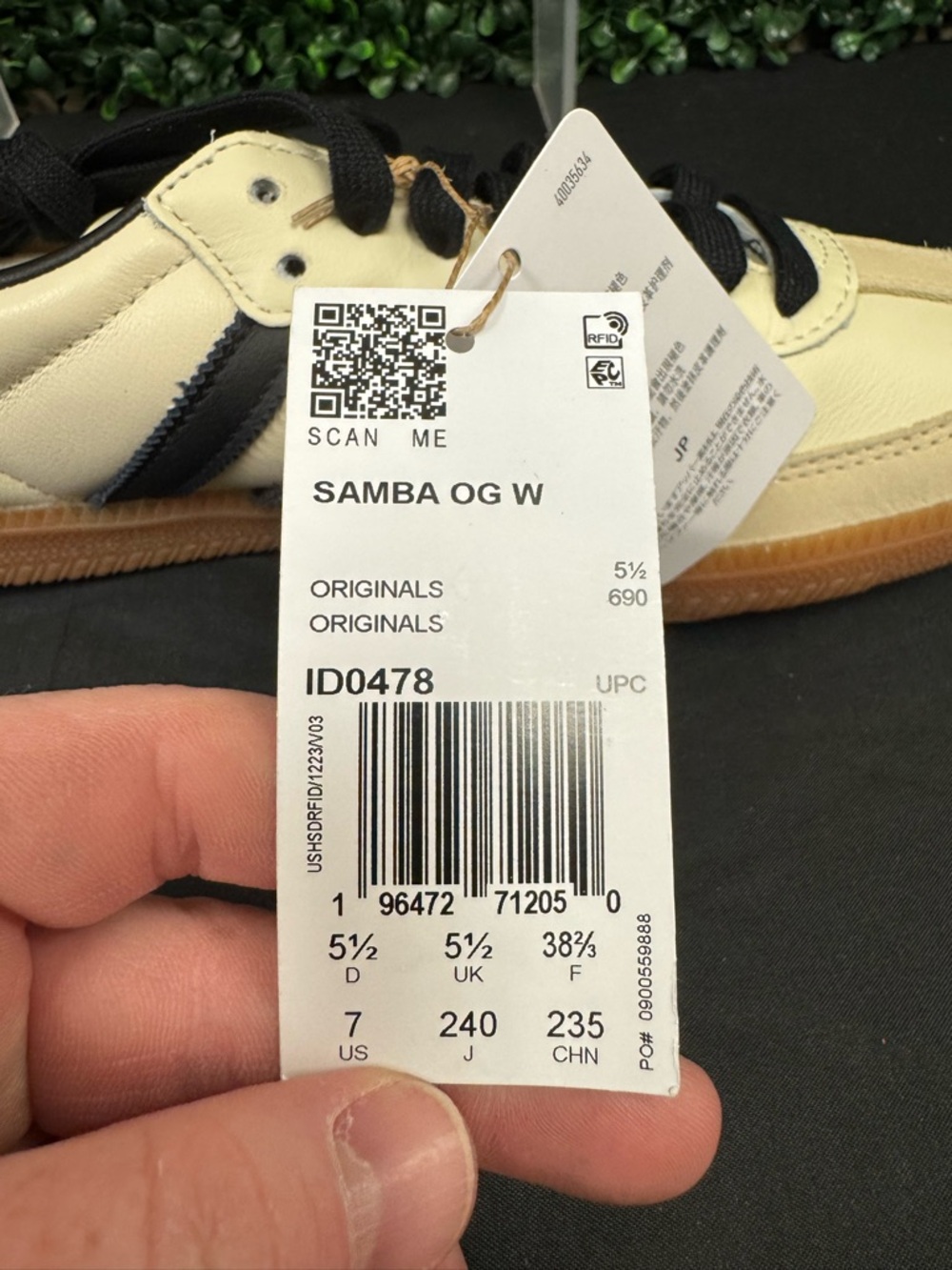 adidas SAMBA OG SHOES - W7 - Picture 9 of 9